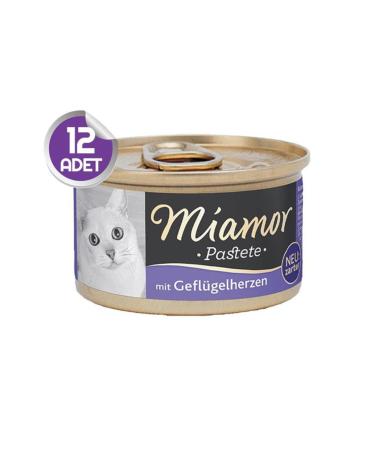 Miamor Pastete Hearty Adult Cat Canned Food 85gr X12