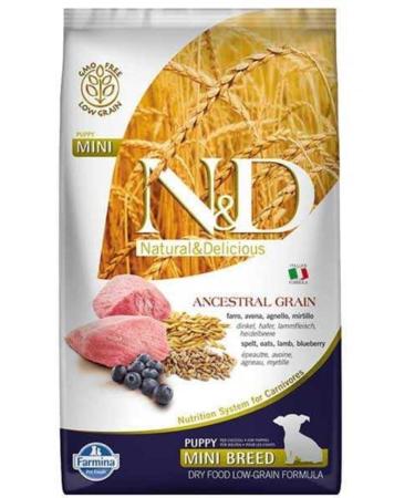 N & D Grain Lamb & Blueberry Small Breed Puppy Food 2.5kg