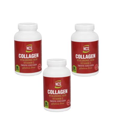 Ncs Collagen Hyaluronic Acid Vitaminc 90 Tablets Collagen 3 Box 270 Tablets