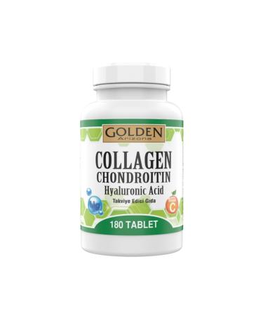 Ncs Golden Arizona Collagen Chondroitin 180 Tablets Hyaluronic Acid Magnesium Vitamin C