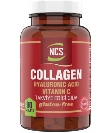 Ncs Collagen Hyaluronic Acid Vitamin C 90 Tablets Collagen (type 1-2-3)