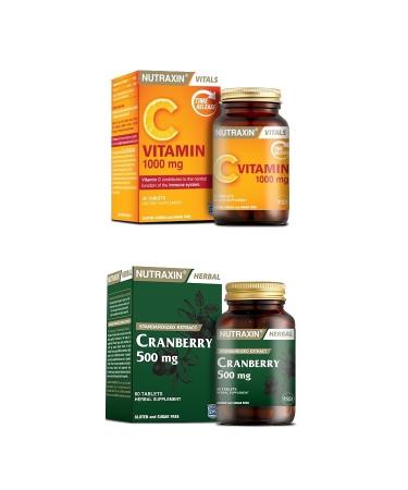Nutraxin Herbal Cranberry And Vitamin C 30 Tablets