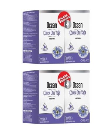 Ocean Ocean Black Cumin Oil 1000 Mg Buy 1 Get 1 Free Skt:03/2024 (2 Pieces)