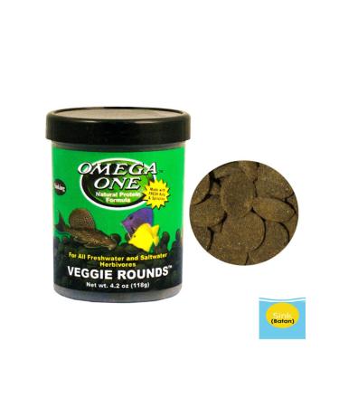 OMEGA ONE Veggie Rounds 118g