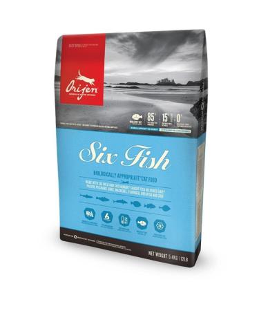 Orijen Six Fish Grain-Free 6 Fish Adult Cat Food 1.8 Kg