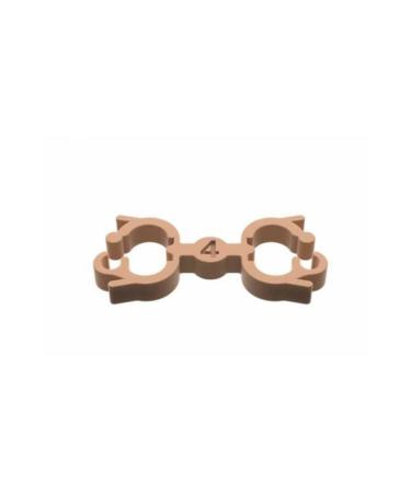 Crooked Leg Clamp for Budgies 3mm 5 pcs and 4mm 5 pcs