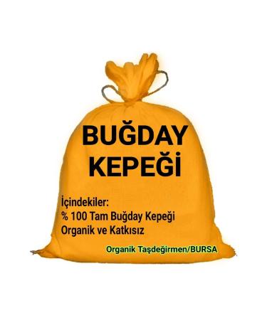 Organic Ta de irmen 3 Kg Wheat Bran Natural Additive-Free Fibrous Wheat Bran