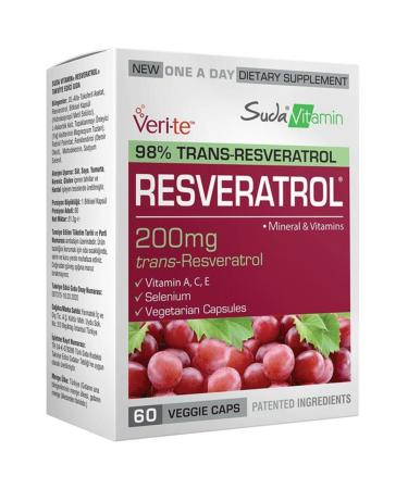 Water Collagen Water Vitamins Resveratrol 60 Herbal Capsules