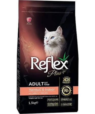 Reflex Salmon Hairball Adult Cat Food 1.5kg