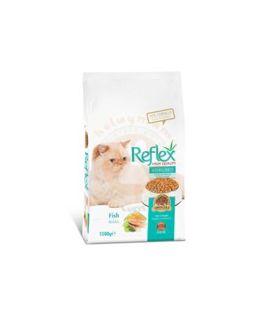 Reflex Sterilized Fish Dry Cat Food 1.5 Kg