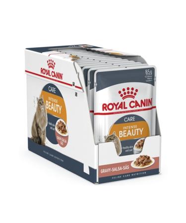 Royal Canin Adult Intense Beauty Sauce Wet Cat Food 85 Gr X 6 Pieces
