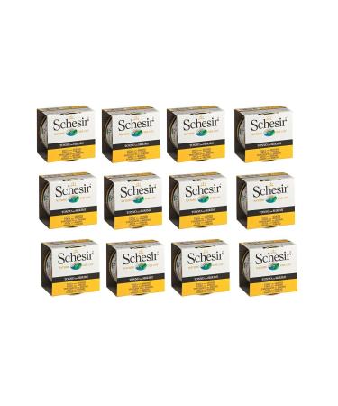 Schesir Tuna and Surumi Cat Canned Food 85 Gr X 12 Pieces