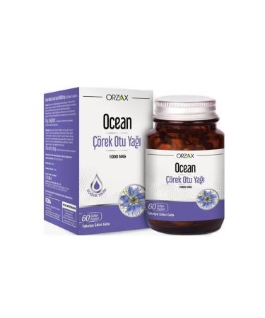 Ocean Black Cumin Oil 1000 Mg 60 Capsules