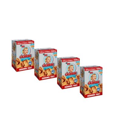 Eti Cicibebe Baby Biscuits 1000 Gr. X 4 Pieces (Economical Package)