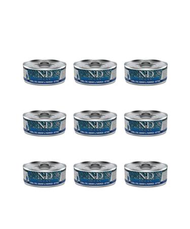 & D Ocean M. Fish Shrimp Kitten Canned Food 80 Gr 9 Pieces