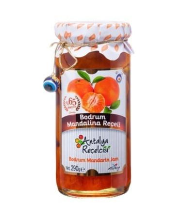 Antalya Jam Maker Bodrum Tangerine Jam 300 g Glass Jar