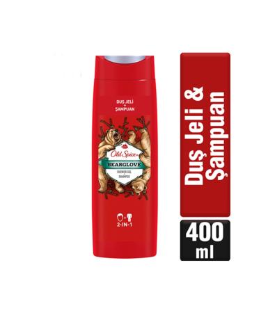 Old Spice Shower Gel & Shampoo Bearglove 400ml