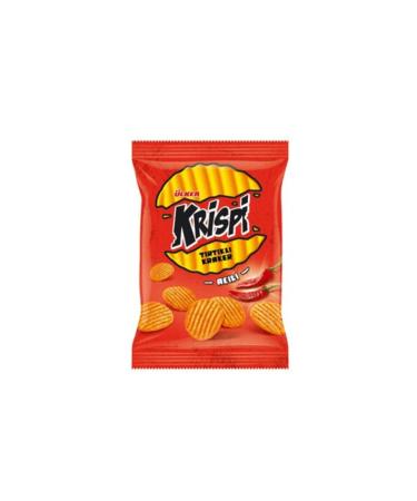 Ulker Krispi Serrated Crackers Hot 48 Gr (20 Pieces)