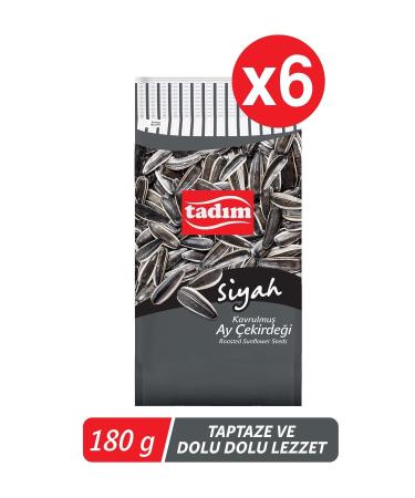 Tad m Black Sunflower Seeds 180gr 6 Pack