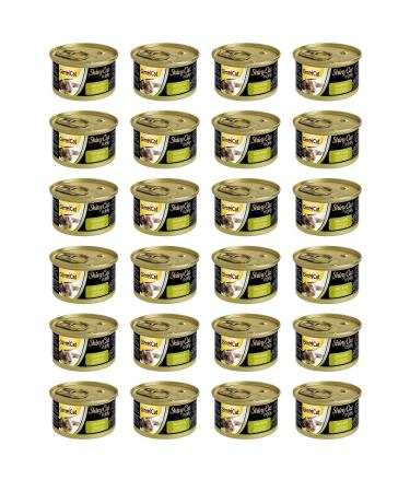 Gimcat Shinycat Tuna Fish Cat Herb Canned Cat Food 70 Gr X 24 Pieces