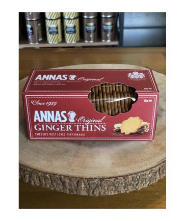 Annas Ginger Thins Gingerbread Cookies