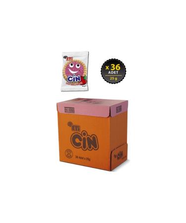 Eti Cin Biscuit Strawberry 25 Gr X 36 Pieces