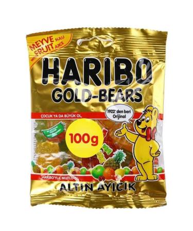 Haribo Golden Bear 80 Gr X 6 Pieces