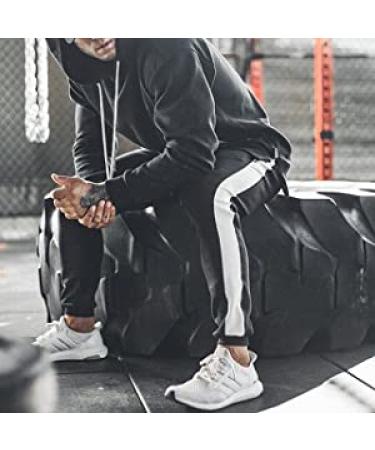 OuBER Men's Gym Jogger Pants Slim Fit Workout Running Sweatpants