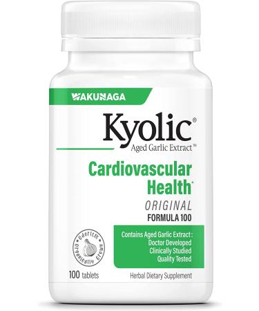 Kyolic Aged Garlic Extract Cardiovascular Formula 100 Capsules