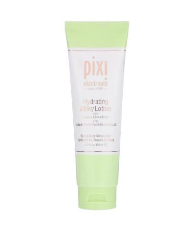 Pixi Beauty Skintreats Hydrating Milky Lotion Face & Body Moisturizer 4.57 fl oz (135 ml)