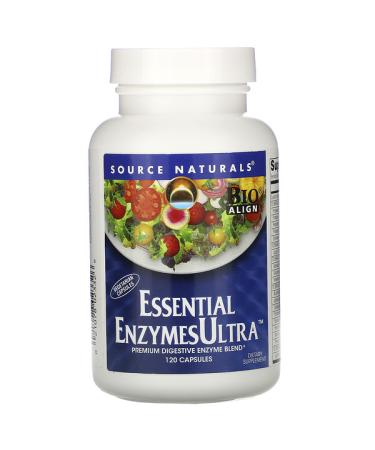 Source Naturals Essential EnzymesUltra 120 Capsules