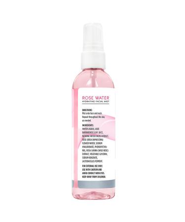 Cococare Alcohol-Free Rose Water Facial Mist | Hydrating 4 fl oz (118 ml) - Buy Online on GoSupps.com