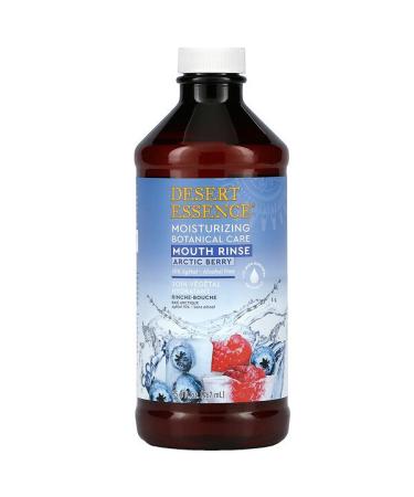 Desert Essence Moisturizing Botanical Care Mouth Rinse Arctic Berry 15.8 fl oz (467 ml)