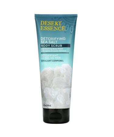 Desert Essence Detoxifying Sea Salt Body Scrub 6.7 fl oz (198 ml)
