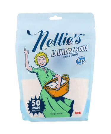Nellie's Laundry Soda 50 Loads 1.6 lbs (726 g)