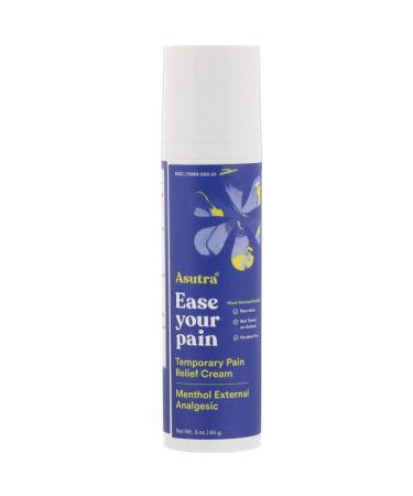 Asutra Ease Your Pain Temporary Pain Relief Cream 3 oz (85 g)