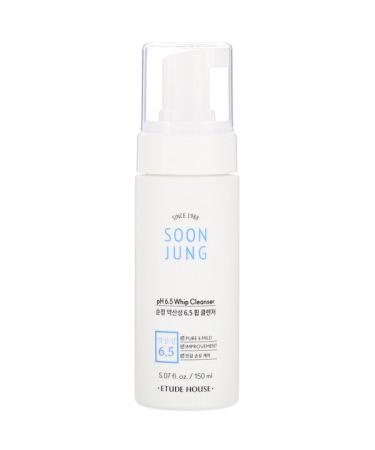 Etude House Soon Jung pH 6.5 Whip Cleanser 5.07 fl oz (150 ml)