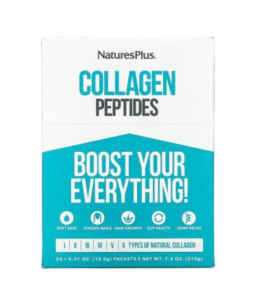 Nature's Plus Collagen Peptides 20 Stick Packets 0.37 oz. (10.5 g) Each - Buy Online on GoSupps.com