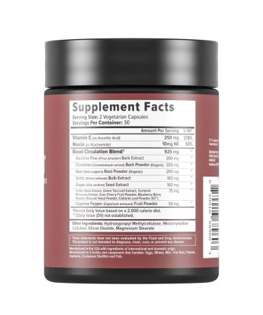 Inno Supps Nitro Wood Ã¢â¬â Enhanced Circulation Support | 30 Servings - Buy Online on GoSupps.com