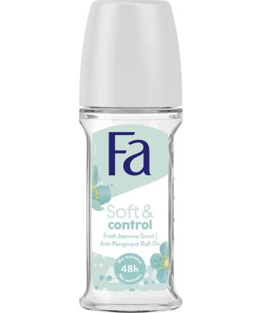 Fa Women's Soft & Control Roll-On 50 ml Jasmine Scented 1 Piece - Buy Online on GoSupps.com