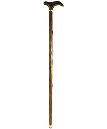 Canes Natural Wooden Walking Stick with Anti Slip Rubber Traditional Style Wood Canes for Women 34inch Star of Light