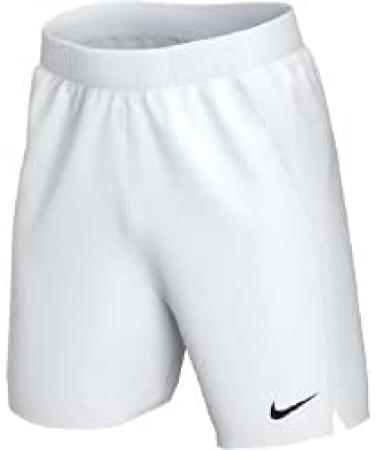 Nike Men's Shorts Nkct Dry Victory 7in M White/Black - Lightweight Running & Training Shorts for Comfort | International Shipping Available - Buy Online on GoSupps.com