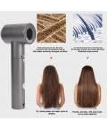 Cordless Hair Dryer USB Rechargeable Professional Hair Dryer Blow Dryer Portable Blow Dryer for Women Men Hot and Cold Air Mode LED Battery Display for Dormitory Travel - Buy Online on GoSupps.com