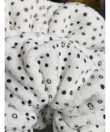 Kitsch Towel Scrunchie - Ultra Soft Microfiber Hair Ties for Women | Towel Scrunchies for Wet Hair | Large Scrunchies for Women's Hair | Sleepy Tie & Hair Tie Scrunchies for Girls, 2 pc (White) - Buy Online on GoSupps.com
