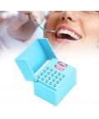 Autoclavable Endodontics File Cleaning Box | Professional Dental Drill Holder with Measurement Scale - Light Blue - Buy Online on GoSupps.com