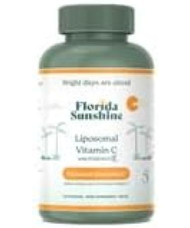 Florida Sunshine Liposomal Vitamin C 500mg - 120 Capsules | Optimized Absorption | Immune Support | Antioxidant Protection | Skin Care & Vitality - Buy Online on GoSupps.com