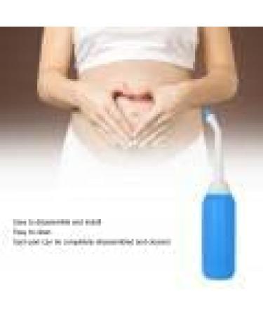 Postpartum Peri Bottle - Multi-Purpose Bidet Sprayer for Soothing Hygiene | 500 ml Peacock Blue | Essential Daily Care for New Moms - Buy Online on GoSupps.com