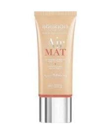 BOURJOIS Air Mat 24-hr Foundation 02 Vanilla 1's 30ml give Skin a Smooth Matte Finish That Lasts for up to 24 Hours