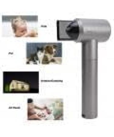 Cordless Hair Dryer USB Rechargeable Professional Hair Dryer Blow Dryer Portable Blow Dryer for Women Men Hot and Cold Air Mode LED Battery Display for Dormitory Travel - Buy Online on GoSupps.com
