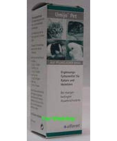 Alfavet Umijo Immun PET Immunicism - Sugar-Free Supplement for Dogs Cats Rodents & Birds | 15ml with Dosing Syringe - International Shipping - Buy Online on GoSupps.com